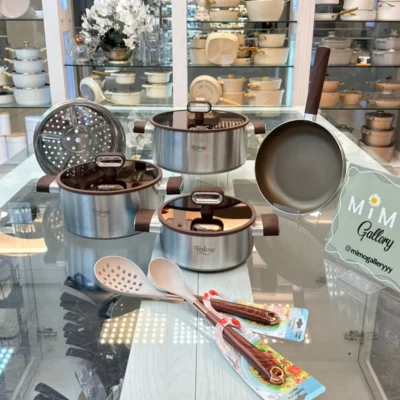 سرویس قابلمه 10 پارچه برند fryluxe ب