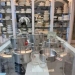 سرویس قابلمه استیل 11 پارچه برند kst مدل 7010 مات ب