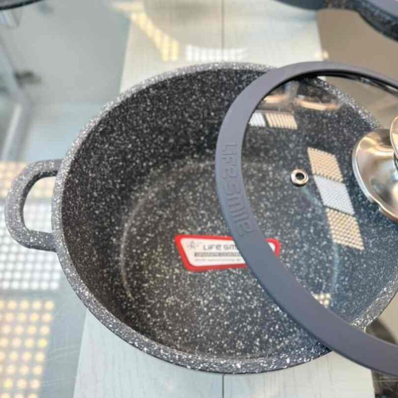 سرویس قابلمه 24 پارچه برند لایف اسمایل مدل LIFEP17S-24BLUE - تصویر 4