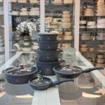 سرویس قابلمه 24 پارچه برند یو سی سی لایف کد LIFEP17S-24BLUE ب