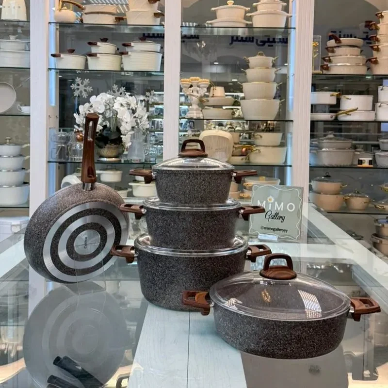 سرویس قابلمه 13 پارچه برند کاوانا ب