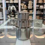 سرویس قابلمه استیل 15 پارچه کرکماز ف