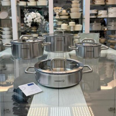 سرویس قابلمه استیل 8 پارچه برند کرکماز مدل 2794 اول