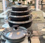 تابه دودسته دربدار چدن گرانیتی پویانمهر