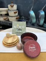 ظرف نگهدارنده غذا چدن گرانیت با درب چوبی برند پرارین - تصویر 13