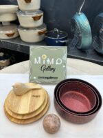 ظرف نگهدارنده غذا چدن گرانیت با درب چوبی برند پرارین - تصویر 10