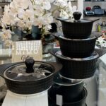 سرویس قابلمه 8 پارچه یونیک مدل نگینی