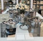 قابلمه استیل عرشیا مدل دو درب در سایز های مختلف - تصویر 8