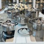 قابلمه استیل عرشیا مدل دو درب در سایز های مختلف