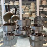 سرویس قابلمه 17 پارچه استیل برند فرای لوکس