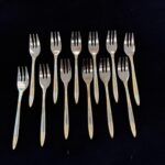 سرویس قاشق چنگال ۱۴۳ پارچه از برند SG مدل 449 گلد - تصویر 13