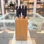 سرویس چاقو آشپزخانه عرشیا با استند چوبی الف