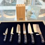 سرویس چاقو آشپزخانه عرشیا با استند چوبی ب